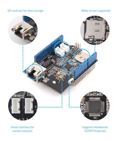 W5500 Ethernet Shield W5500 Ethernet Shield