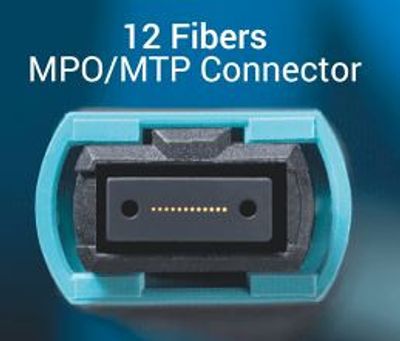 MM OM4 KYTKENTÄKUITU (12 kuitua) MPO(f)-MPO(f) Type A , 5m