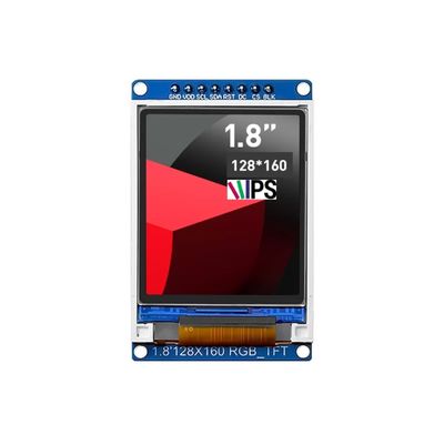 TFT IPS LCD-NÄYTTÖ 1.8" 128x160 SPI (ST7735S) TFT IPS LCD-NÄYTTÖ 1.8" 128x160 SPI (ST7735S)