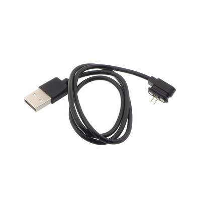 USB-kaapeli, jossa on 2-napainen magneettiliitin + vastakappale
