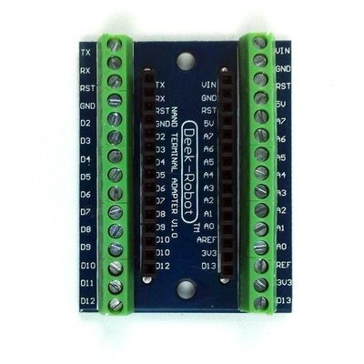 Terminal Breakout Board for Arduino Nano Terminal Breakout Board for Arduino Nano