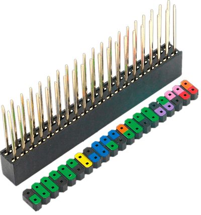 RASPBERRY PI ZERO PIIKKIRIMA 2x20 R2,54 PITKÄT PIIKIT RASPBERRY PI ZERO PIIKKIRIMA 2x20 R2,54 PITKÄT PIIKIT