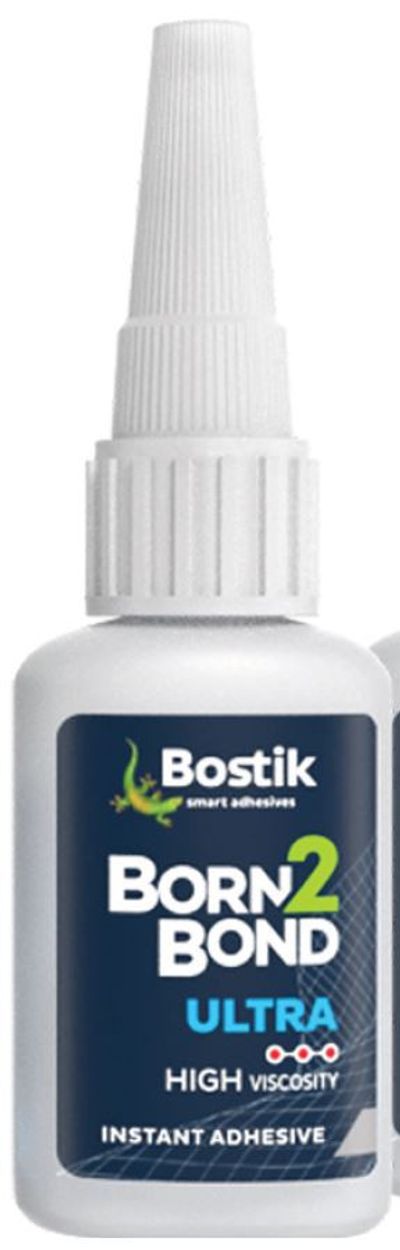 Bostik Born2Bond Ultra Pikaliima 20g pullo, High Viscosity