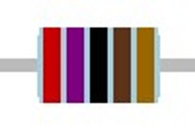 METALLIKALVOVASTUS 0,6W: 2,7kohm