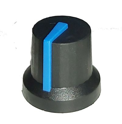 PAINETTAVA NUPPI 6mm AKSELILLE Ø14mm SINISELLÄ RAIDALLA PAINETTAVA NUPPI 6mm AKSELILLE Ø14mm SINISELLÄ RAIDALLA