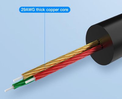 Vention 2x RCA UROS / 3,5mm STEREO-PLUGI KAAPELI 1m