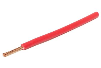 ASENNUSJOHTO 0,75mm2 PUNAINEN 1m ASENNUSJOHTO 0,75mm2 PUNAINEN 1m