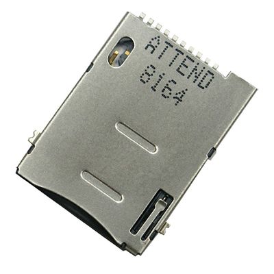 SIM Card Socket Push-Push 8 PIN