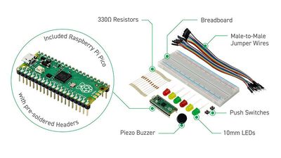 Kitronik 5325 Discovery Kit for Raspberry Pi Pico