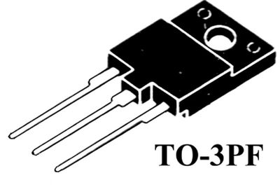 N-KANAVA FET 900V 8A 100W 1500mohm TO3PF