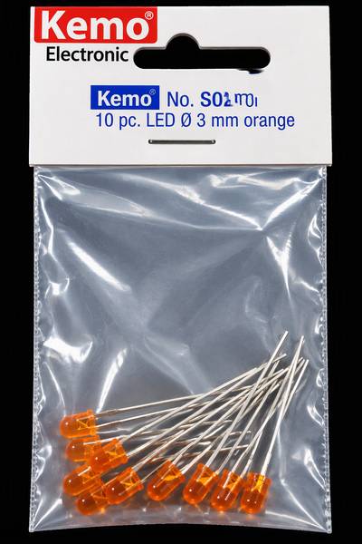 LED-PUSSI 3mm ORANSSI n.10kpl LED-PUSSI 3mm ORANSSI n.10kpl