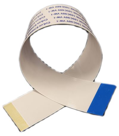 FFC kaapeli 0,5mm 30-napainen, Tinattu 160mm