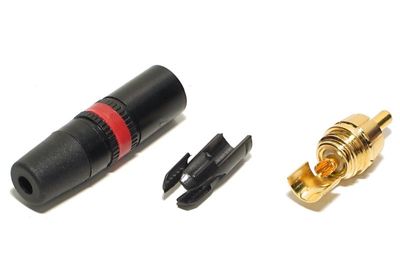 Neutrik RCA UROS PUNAINEN Neutrik RCA UROS PUNAINEN