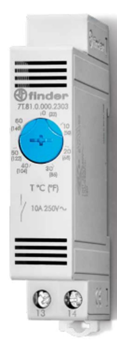 TERMOSTAATTI DIN-KISKOON 10A