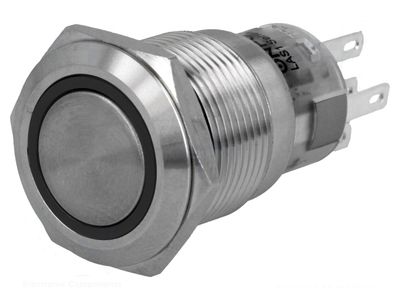 KYTKIN PUNAISELLA LED-MERKKIVALOLLA