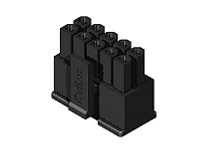 3,0mm 18pole female wire UL 94V-0