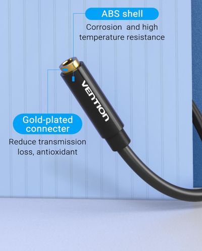 Vention 3,5mm STEREOPLUGI JATKOJOHTO 1,5m