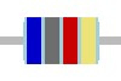 METALLIOKSIDIKALVOVASTUS 1W: 6,8kohm