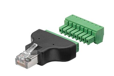 RJ45 UROS IRROTETTAVALLA RUUVILIITTIMELLÄ