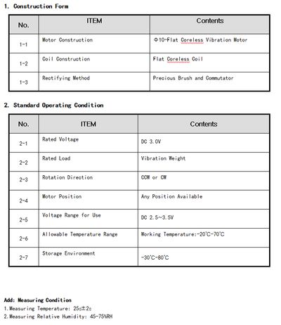 MINI VIBRAMOOTTORI 2.7mm 3V