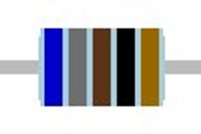 METALLIKALVOVASTUS 0,17W: 681ohm