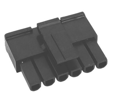 3,0mm 1x6pole female wire UL 94V-0 3,0mm 1x6pole female wire UL 94V-0