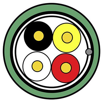 BELDEN AUTOMAATIOKAAPELI YE00820 100M, FOLIO, PVC