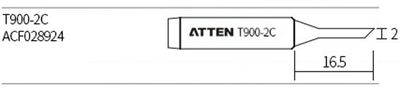 ATTEN T900-2C JUOTOSKÄRKI KAVIO 2mm