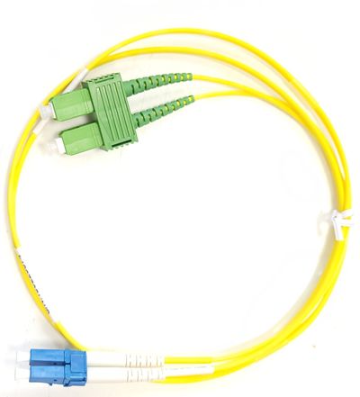 SM SC(APC)-LC DUPLEX KYTKENTÄKUITU 1m