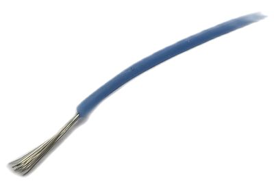 SILIKONIJOHDIN 0,09mm2 SININEN 1m