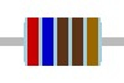 METALLIKALVOVASTUS 0,6W: 2,61kohm