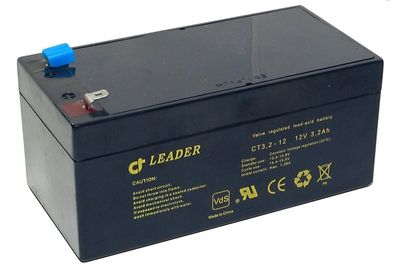 CT-Leader 12V 3,2Ah LYIJYHYYTELÖAKKU CT-Leader 12V 3,2Ah LYIJYHYYTELÖAKKU
