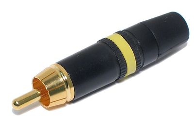 Neutrik RCA UROS KELTAINEN Neutrik RCA UROS KELTAINEN