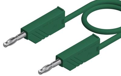 4mm BANAANIJOHTO VIHREÄ 1m