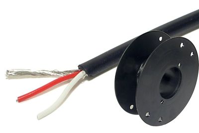 MIKROFONIKAAPELI 2x 0,08mm2 100m kela