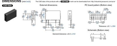 PCB-RELE 1-VAIHTO 5A 24VDC PCB-RELE 1-VAIHTO 5A 24VDC