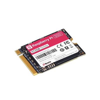 Raspberry Pi 512GB M.2 SSD NVMe