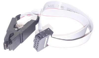 SOIC-8 TESTIKLIPSI + DIP-adapterikortti