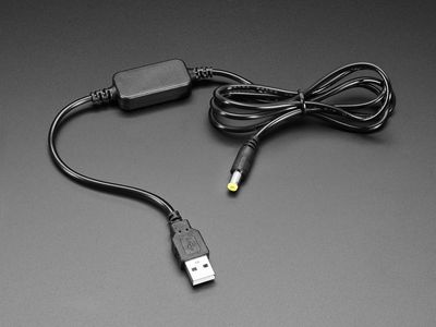 USB to 2,1mm DC STEP-UP DC-DC MUUNNIN 12VDC