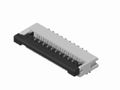 FFC 1,0mm 20pole  smd bottom ZIF Sn tube