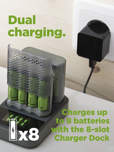 ReCyko Speed-laturi M451 (USB) 4kpl 2600mAh AA NiMH-akulla