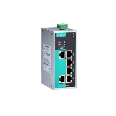 Moxa PoE Ethernet kytkin, 4xPoE+2xRJ45