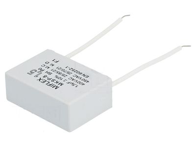 KÄYNTIKONDENSAATTORI 1,5µF LITTEÄ JOHDOILLA