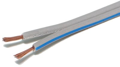 KAIUTINKAAPELI 2x 1,00mm2 HARMAA (OFC)