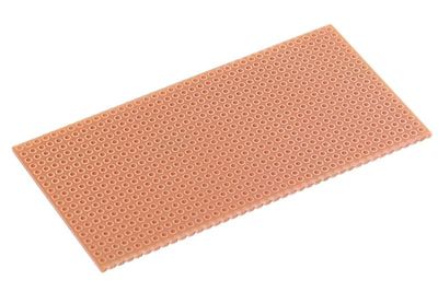 KYTKENTÄLEVY 50x100mm JUOTOSTÄPLILLÄ PERTINAX KYTKENTÄLEVY 50x100mm JUOTOSTÄPLILLÄ PERTINAX