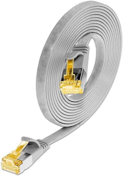 CAT6A LITTEÄ VERKKOKAAPELI U/FTP 2m harmaa CAT6A LITTEÄ VERKKOKAAPELI U/FTP 2m harmaa