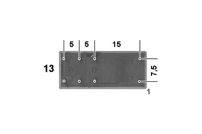 PIIRIKORTTIRELE 2-VAIHTO 5A 6VDC