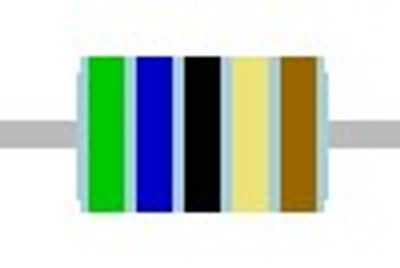 METALLIKALVOVASTUS 0,6W: 56ohm