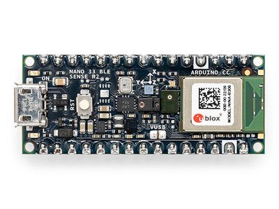 Arduino Nano 33 BLE Sense Rev2 with headers (ABX00070)