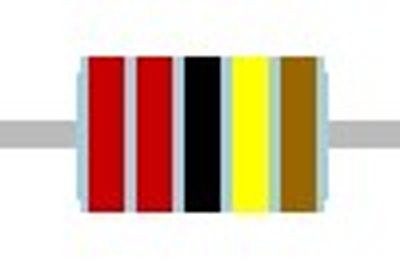 METALLIKALVOVASTUS 0,6W: 2,2Mohm